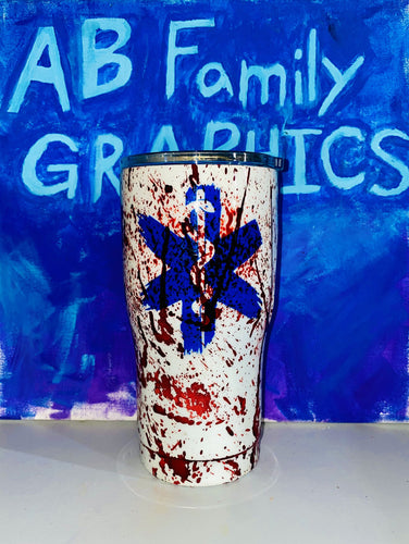 ABFamily Graphics Tumblers Bloody EMS Tumbler