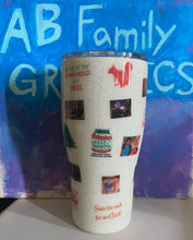 Load image into Gallery viewer, ABFamily Graphics Tumbler Cup Christmas vacation tumbler
