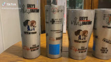 Load and play video in Gallery viewer, Grey&#39;s Anatomy Tumbler
