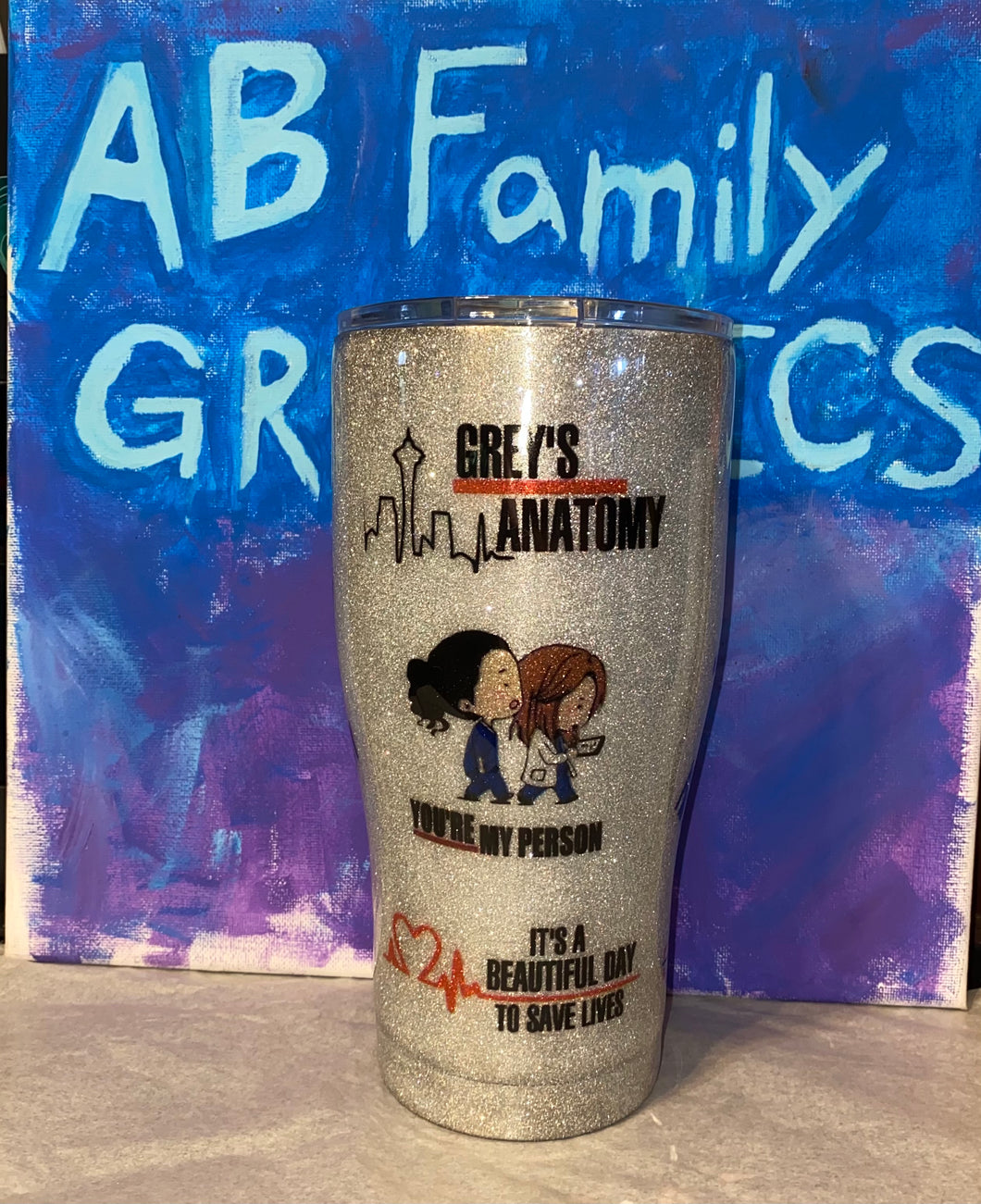 Grey's Anatomy Tumbler